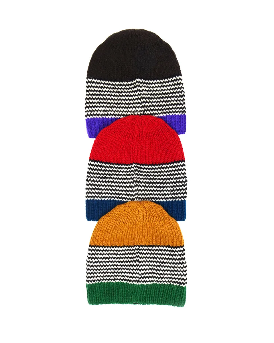 Striped Beanie