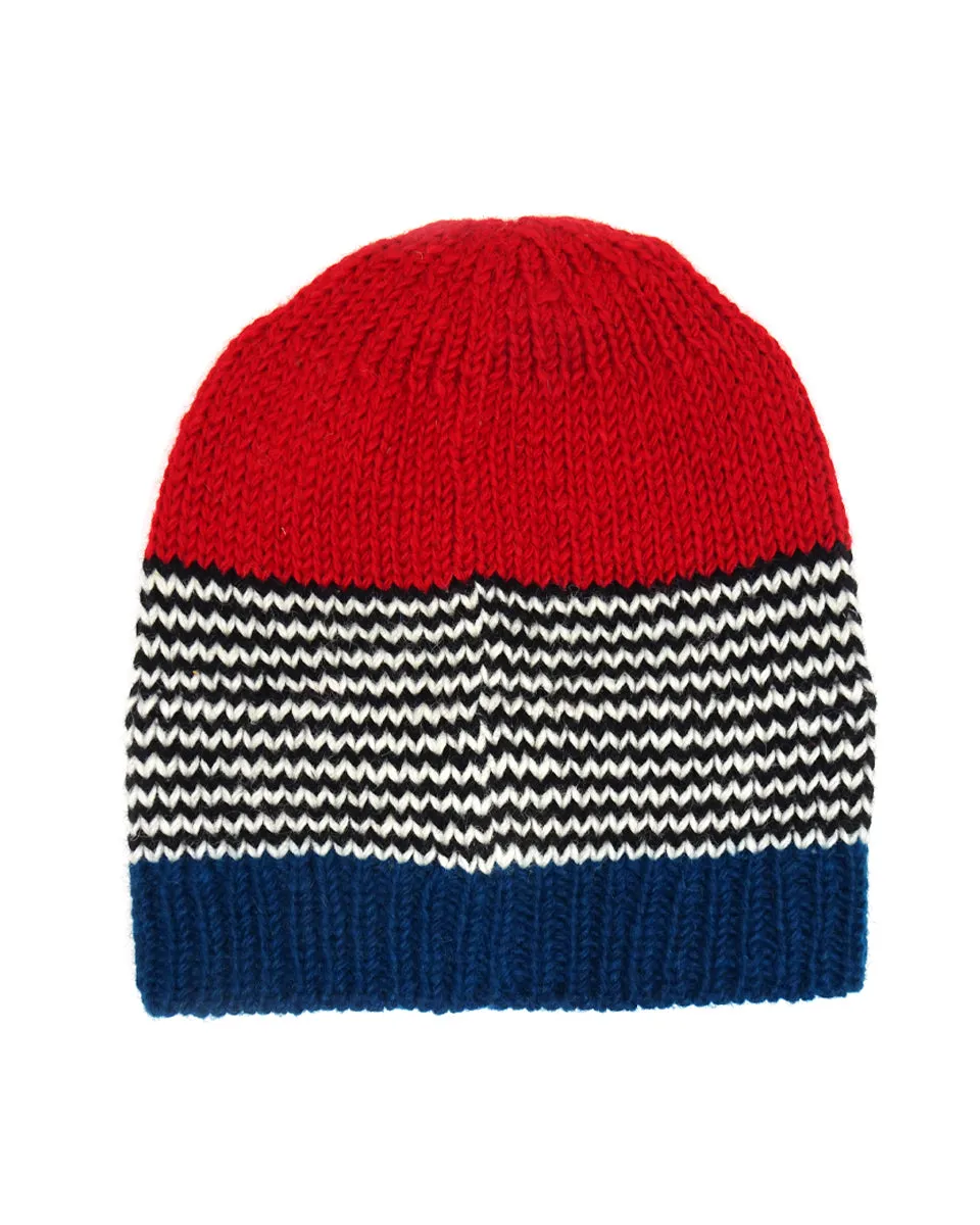 Striped Beanie