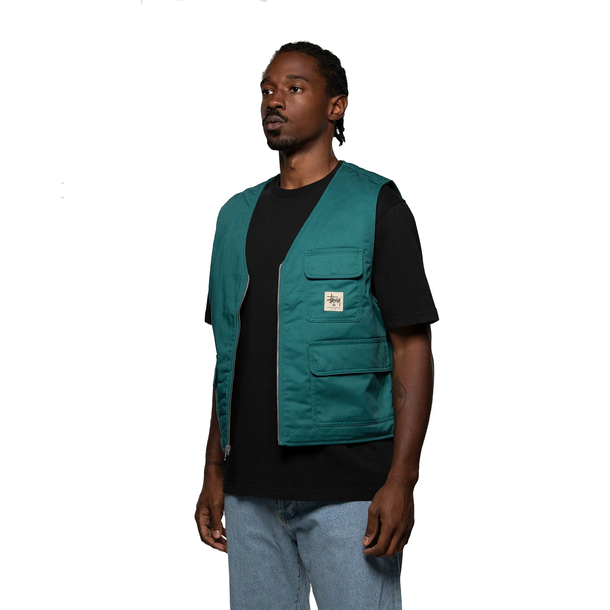 Stussy Insulated Work Vest Teal