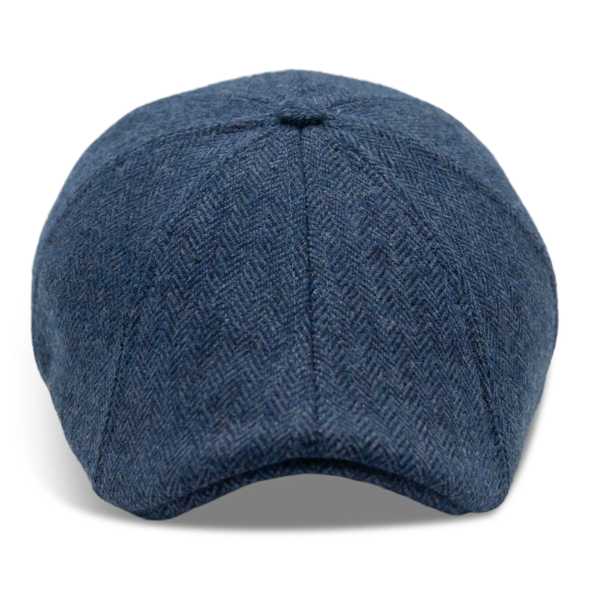 The Insulated Peaky Boston Scally Cap - Indigo Blue