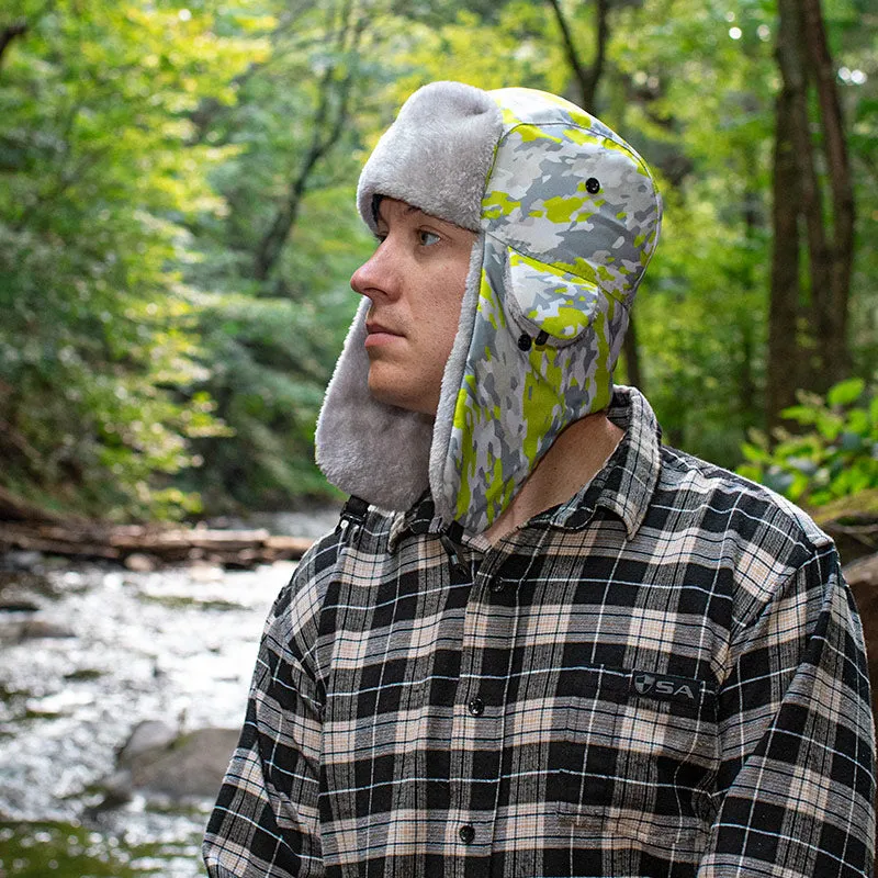 Trapper Hat | Geo Camo Surge PreOrder