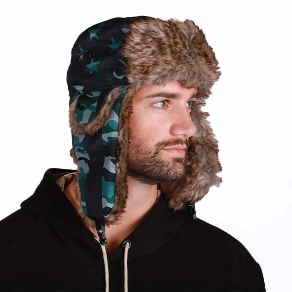 Trapper Hat | Patriot Military Camo PreOrder