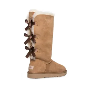 UGG Bailey Bow II Tall Chestnut Boots - Women's