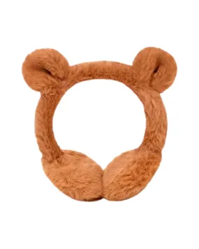 UGG Camel Kids Faux Fur Earmuff with Ears