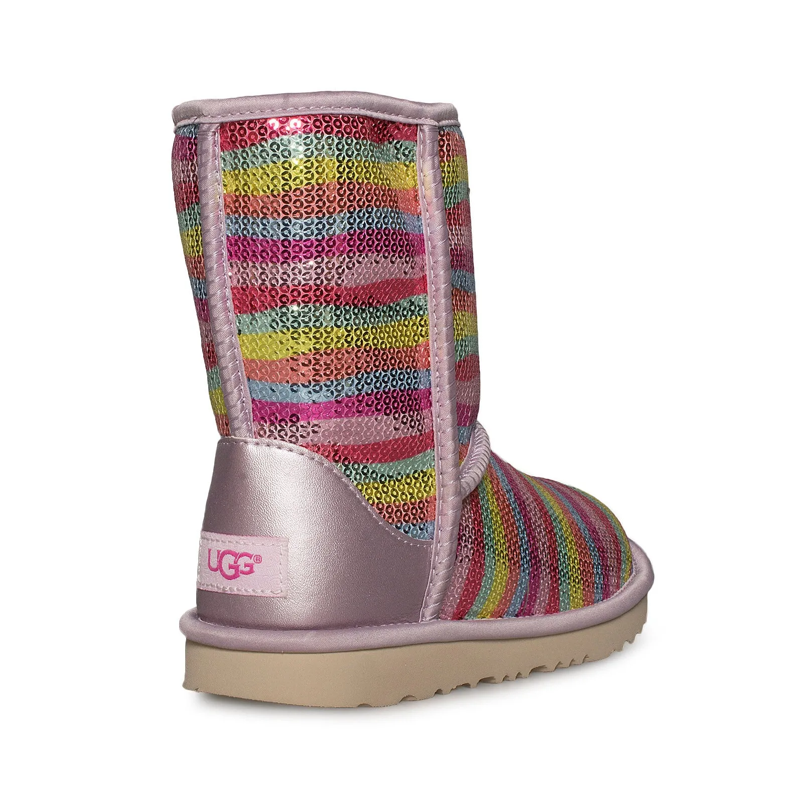 UGG Classic Short II Mural Rainbow Multi Boots - Youth