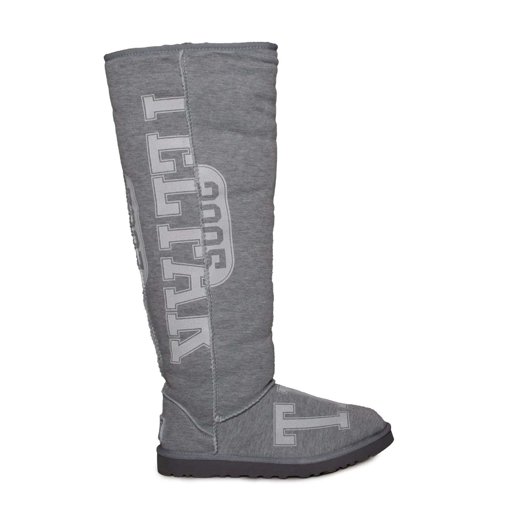 UGG X Telfar Fleece Tall Heather Grey Boots - All Gender