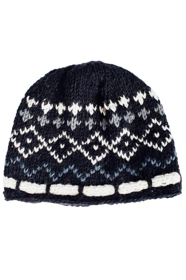 Vintage Knit Winter Beanie