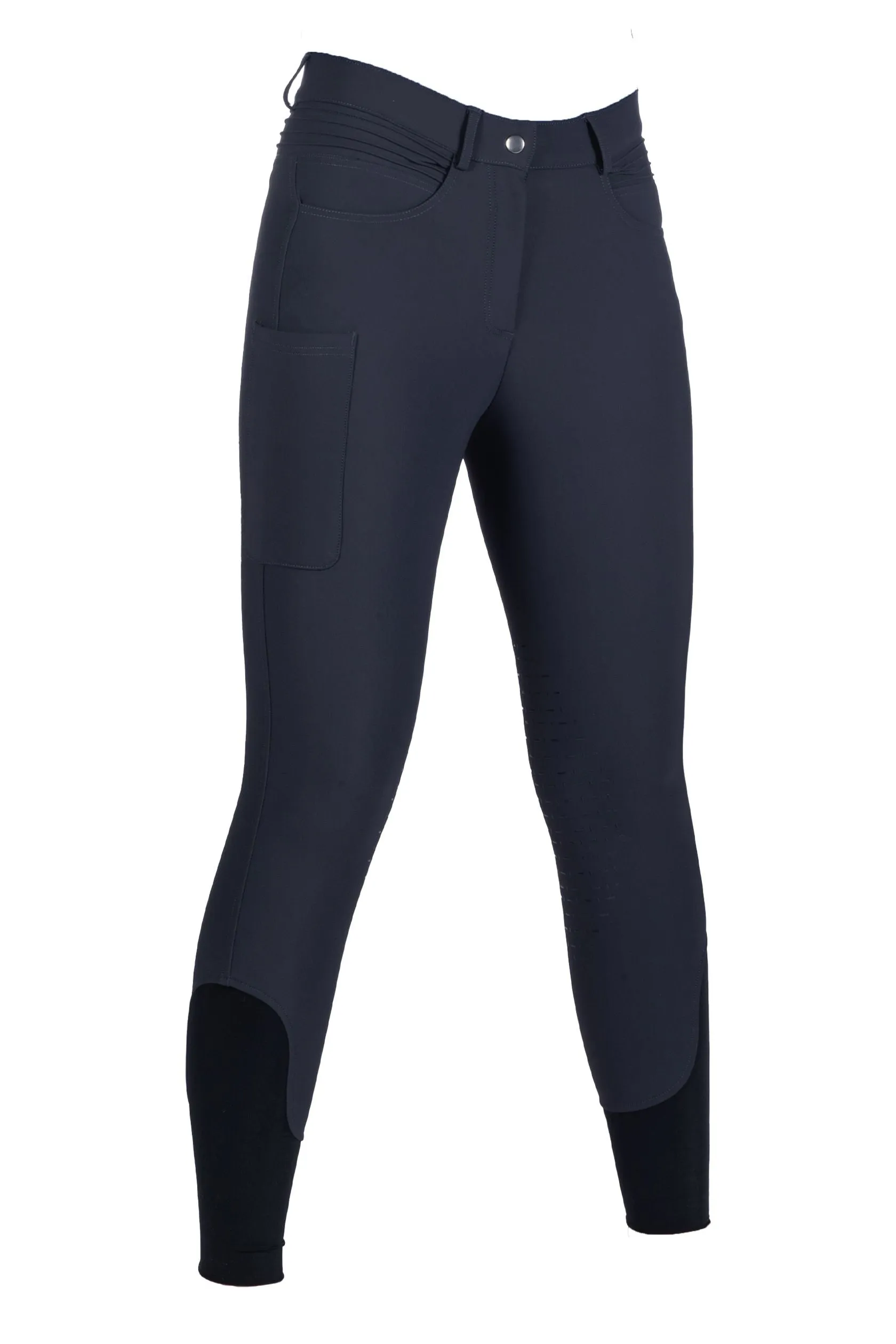 Winter Riding Breeches Rosewood with Silicone Knee Patch