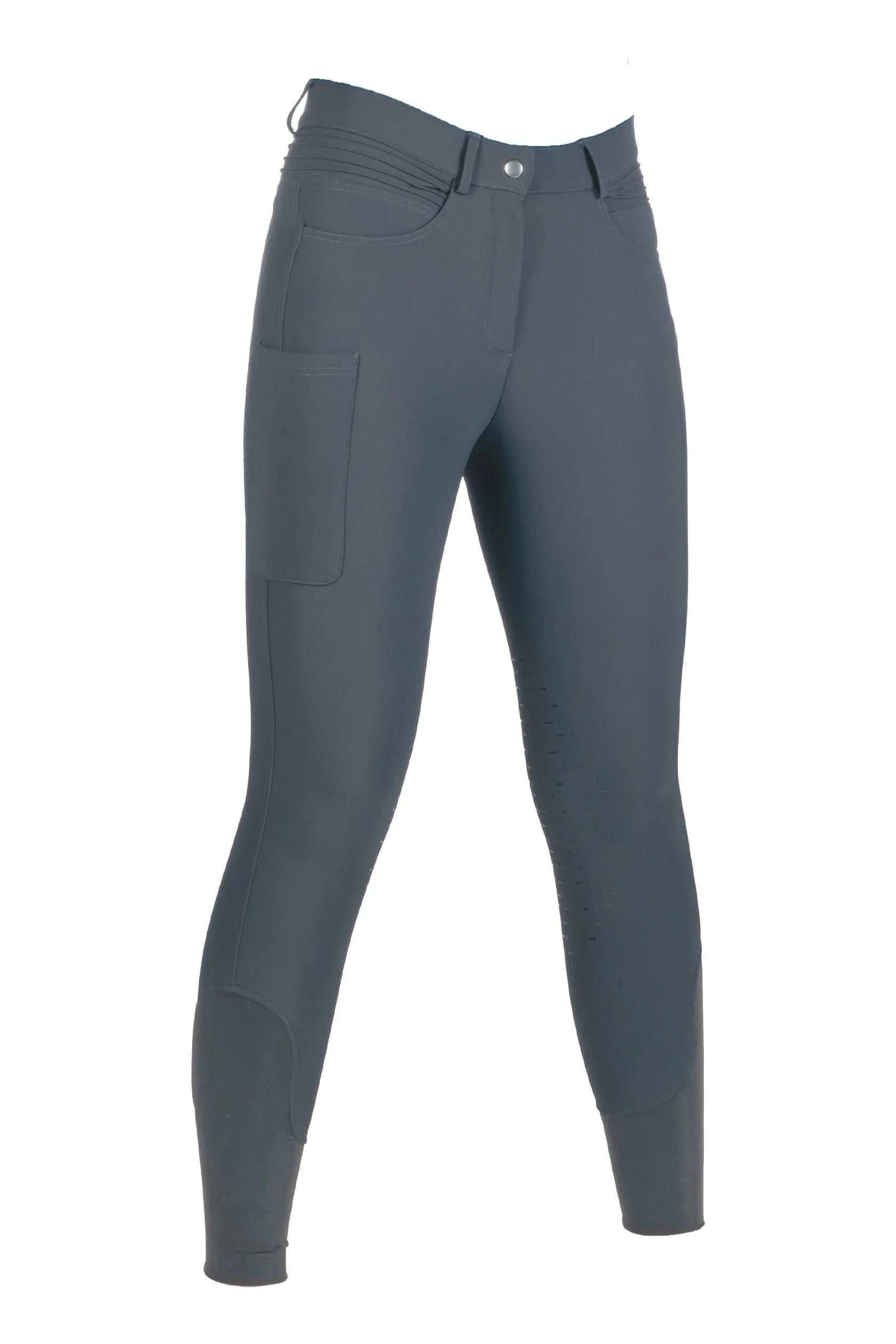 Winter Riding Breeches Rosewood with Silicone Knee Patch