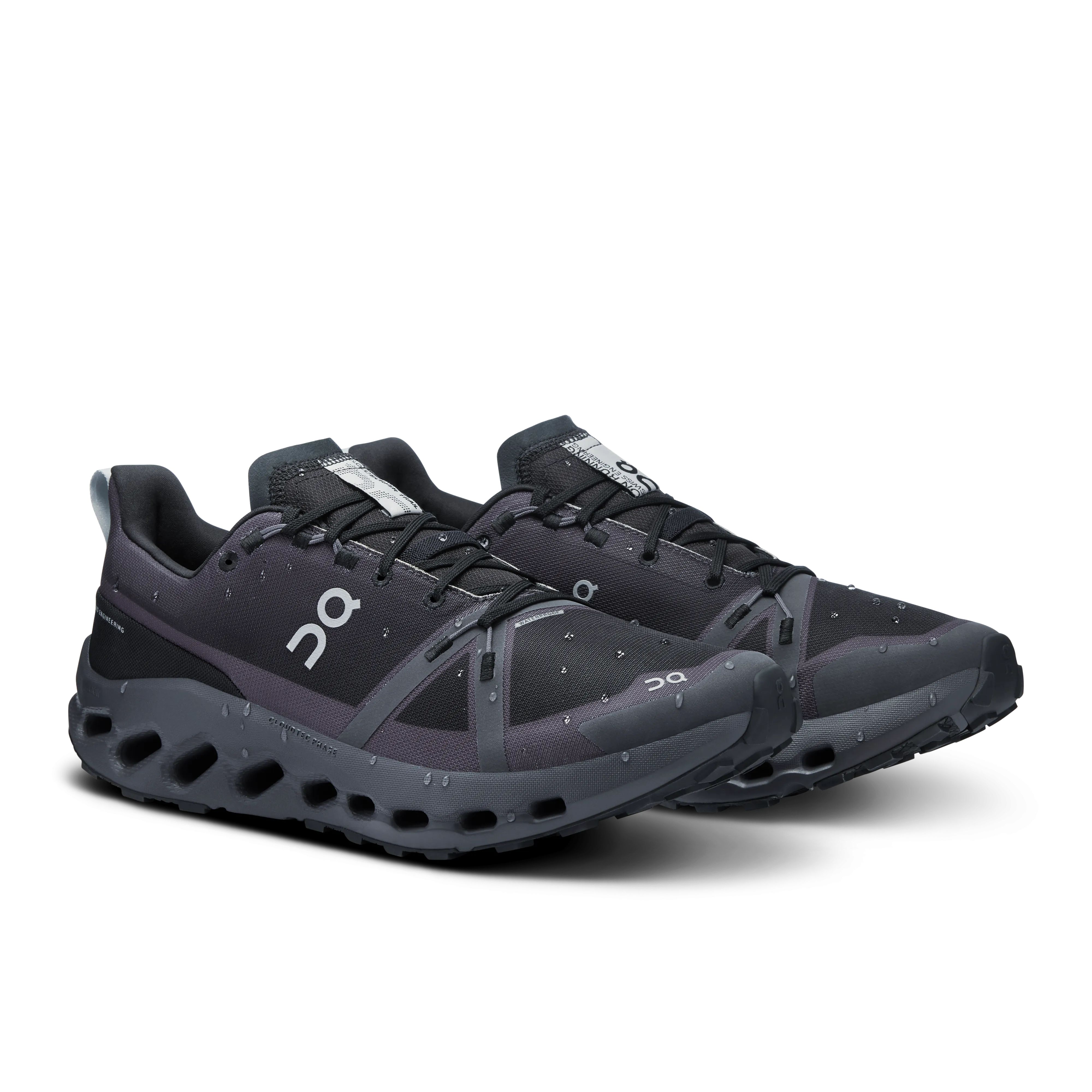 Women's Cloudsurfer Trail Waterproof - Black | Eclipse