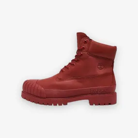 Women's Timberland Bee Line Presented by Billionaire Boys Club Premium 6" Rubber Toe Waterproof Red Smooth TB0A5ZRY-626