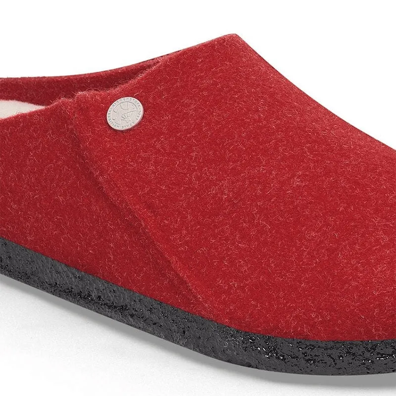 Women's Zermatt Shearling Narrow Active Red/Natural Wool