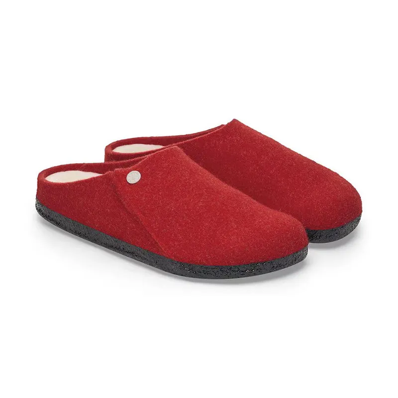 Women's Zermatt Shearling Narrow Active Red/Natural Wool